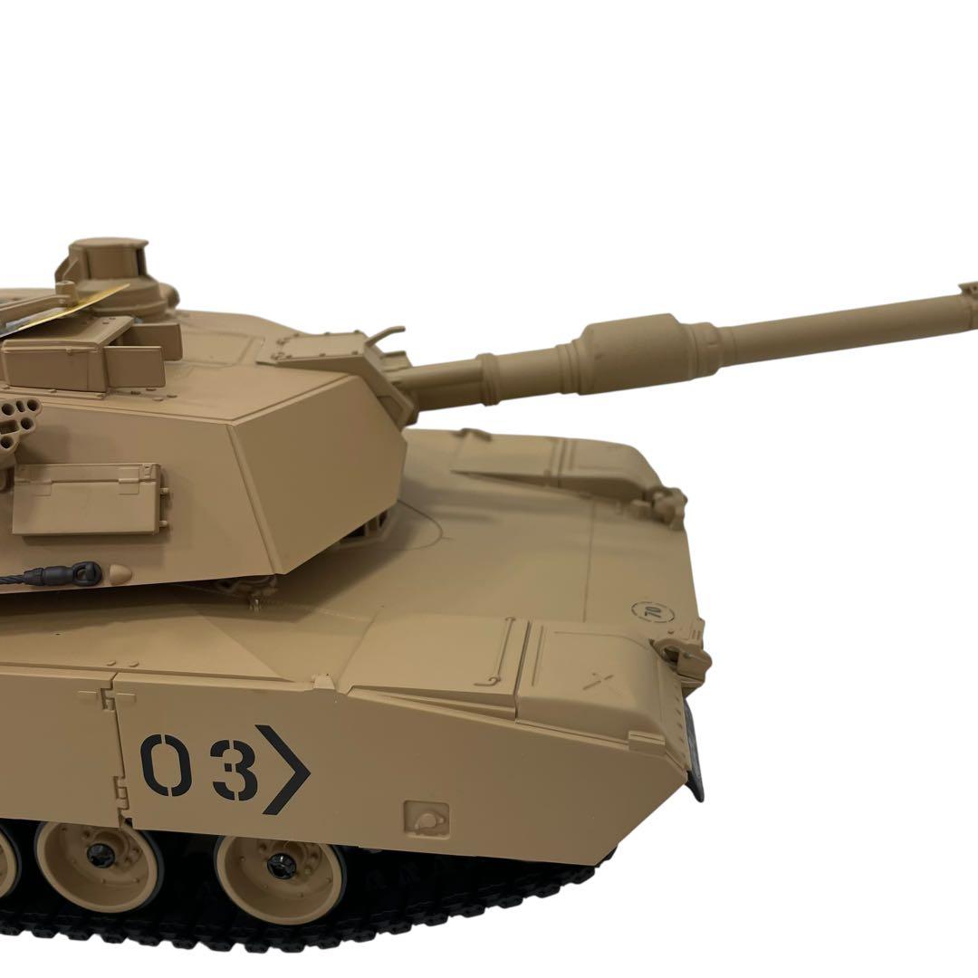 未使用品 東京マルイ RC 1/24 M1A2 エイブラムス サンドカラー仕様
