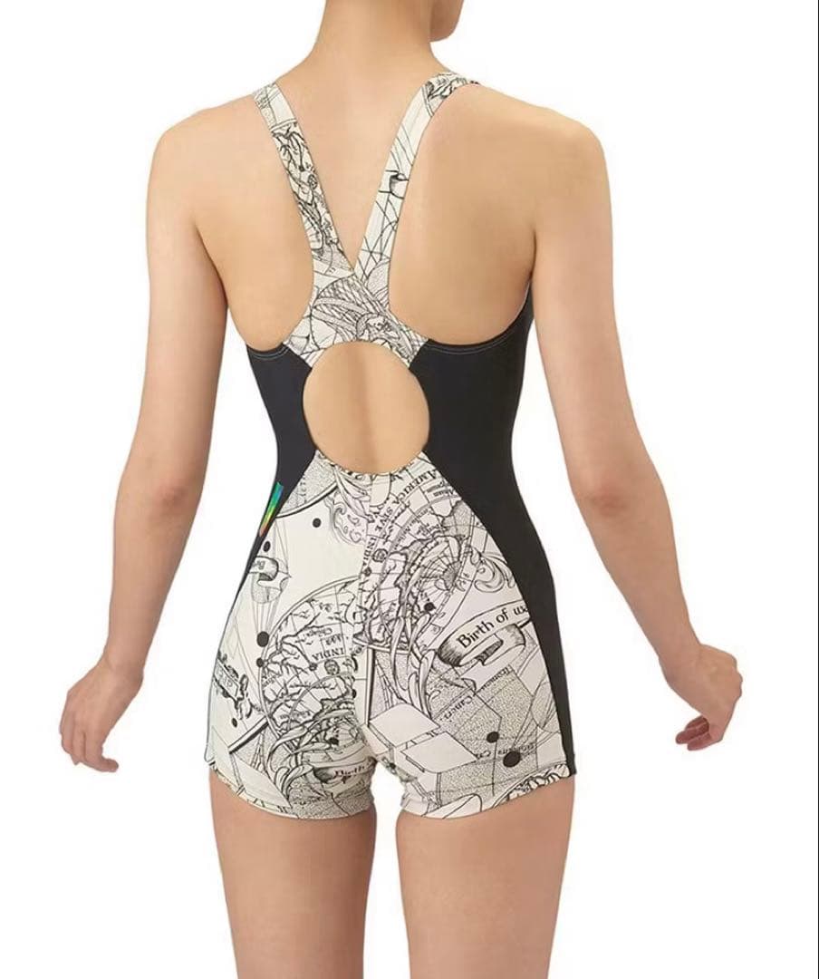 【アリーナ】トレーニングワンピーススパッツ Mサイズ