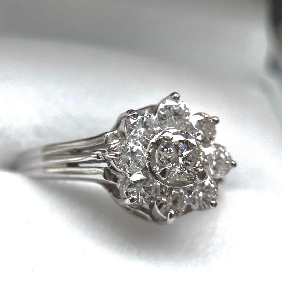 0.731ct 指輪　#11 Pt ダイヤモンド プラチナ　リング　ダイアモンド