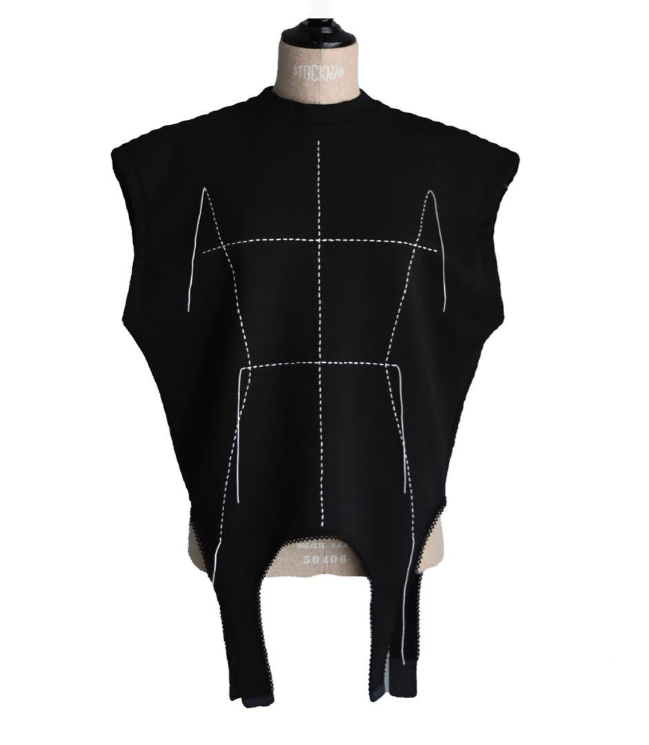 トップス FRANGANT Torso tops BLACK