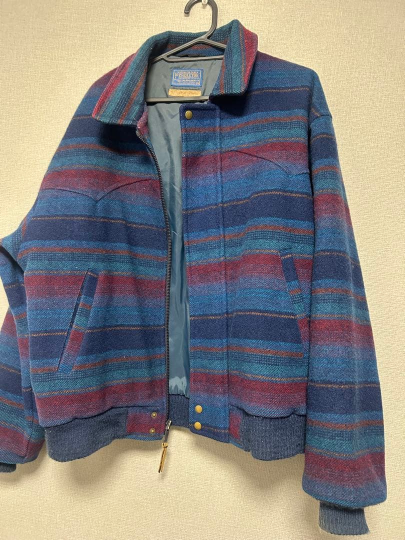 Pendleton ストライプジャケット L 値下げ交渉可能 Pendleton | Colton Straight Hem Zip Coat / Nehalem Grey | Jacket