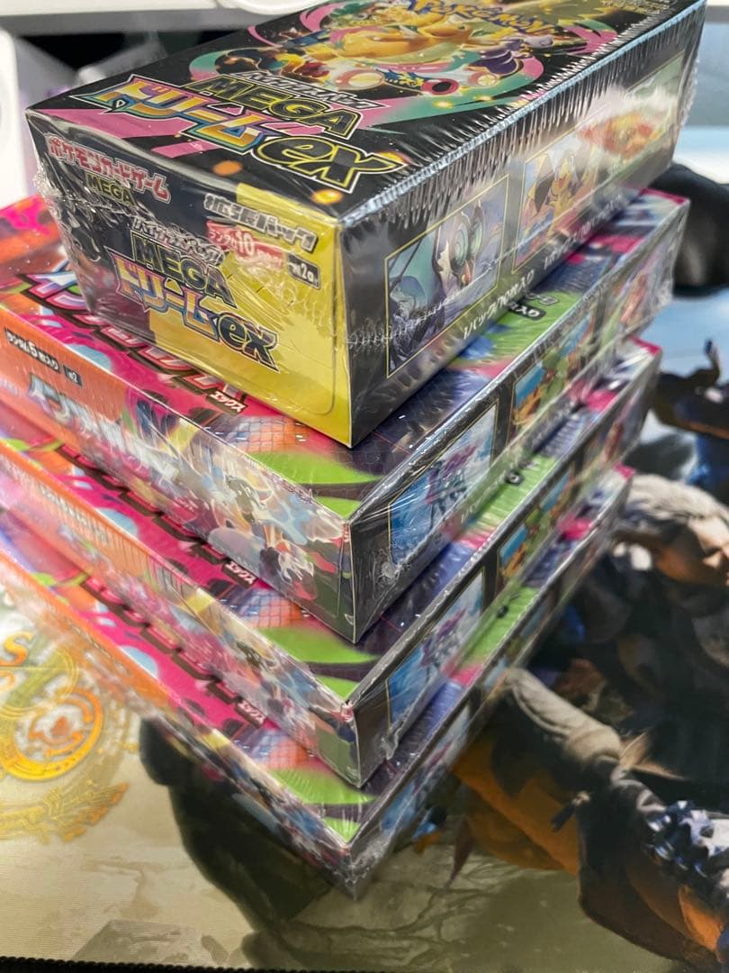 ポケモンカード MEGAドリーム1箱インフェルノX3箱 シュリンク付き