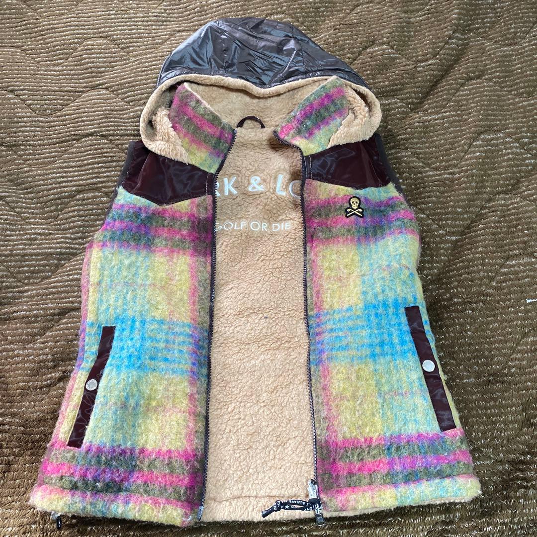 ももこリバーシブルフリースベスト