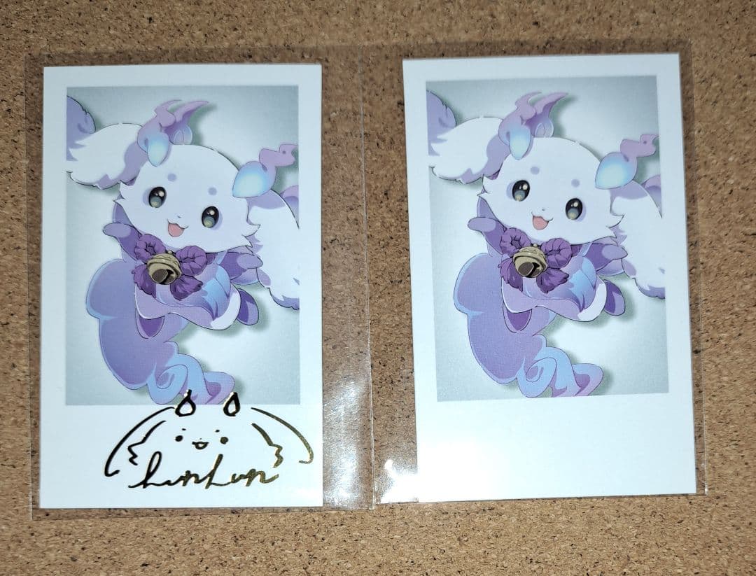 ルンルン にじさんじ デビュー チェキ 風 カード るんちょま