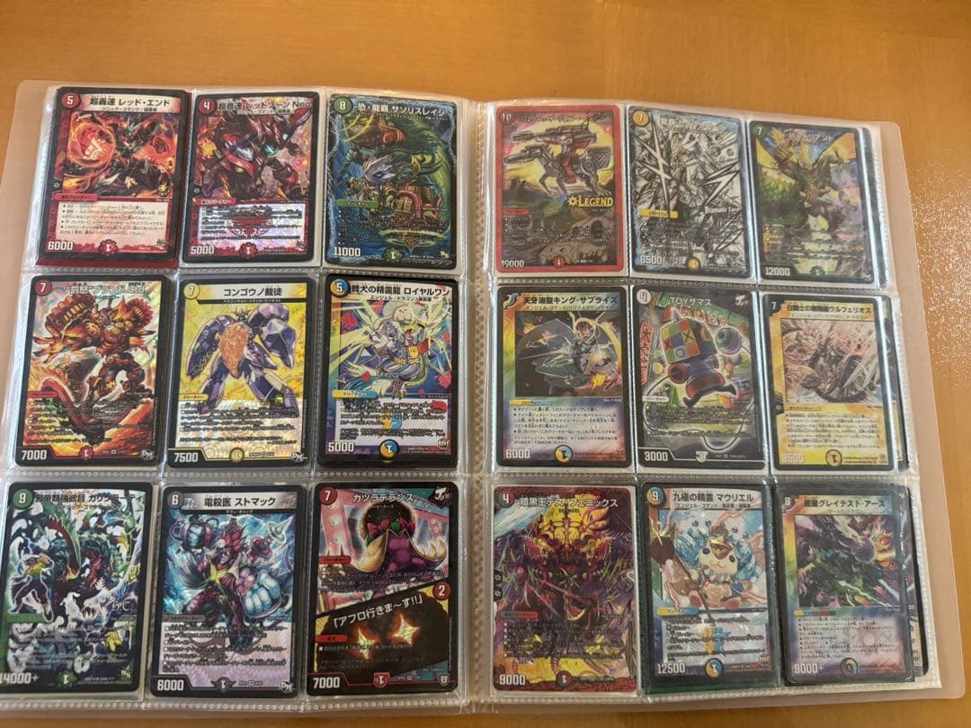 【デュエルマスターズ】引退品　まとめ売り デッキ6個➕キラカード＆ノーマルカード