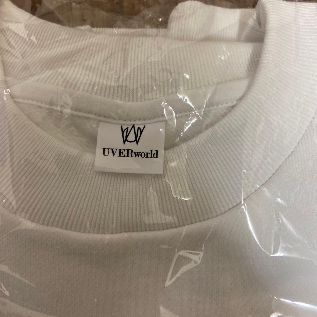 UVERworld エンボススウェット ホワイト L size