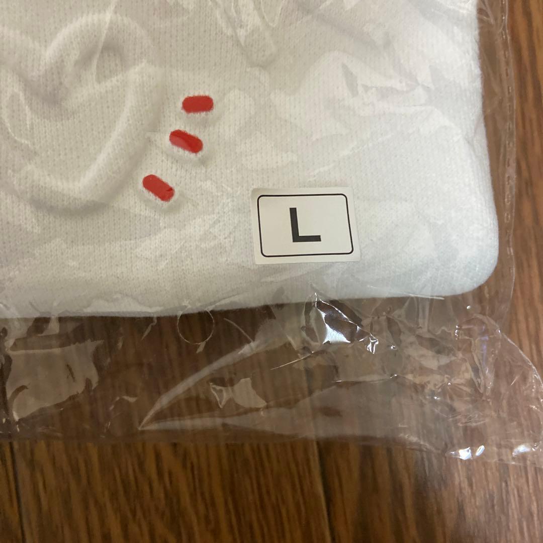 UVERworld エンボススウェット ホワイト L size