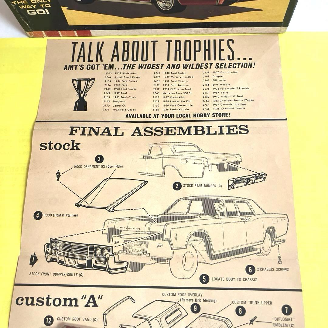 希少！激レア！当時物！amt '66 LINCOLN CONTINENTAL