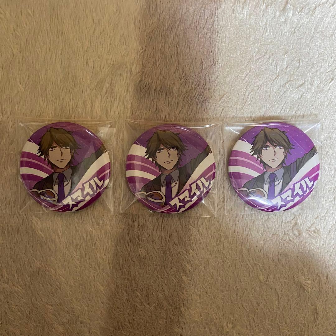 ワイテルズ 缶バッジ 福岡 スマイル