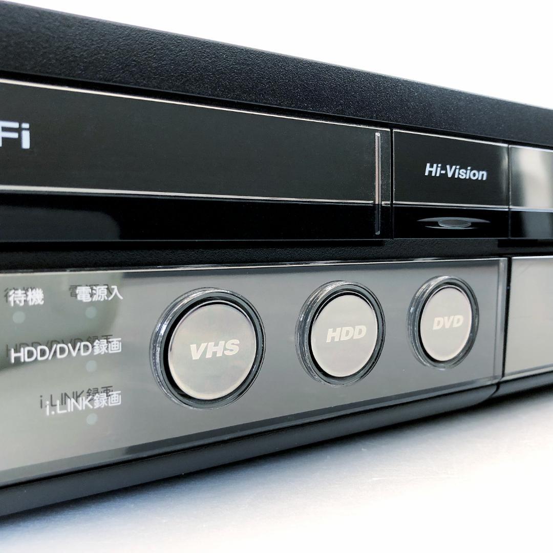 【動作良好】シャープ AQUOS HDD内蔵 VHS DVD 一体型レコーダー