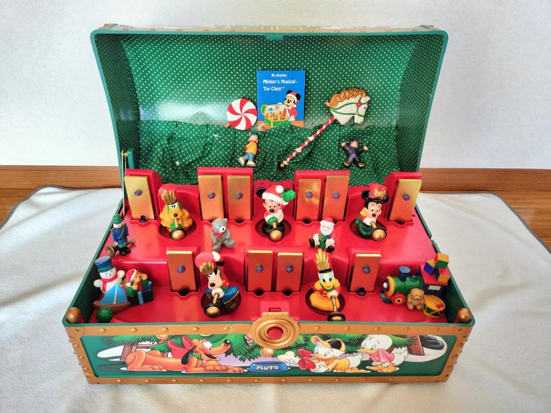 ミッキー ミュージカル トイチェスト （クリスマス35曲自動演奏）