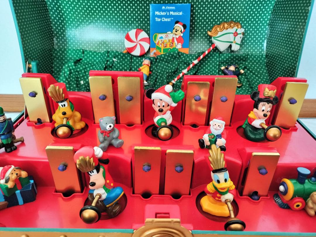 ミッキー ミュージカル トイチェスト （クリスマス35曲自動演奏）