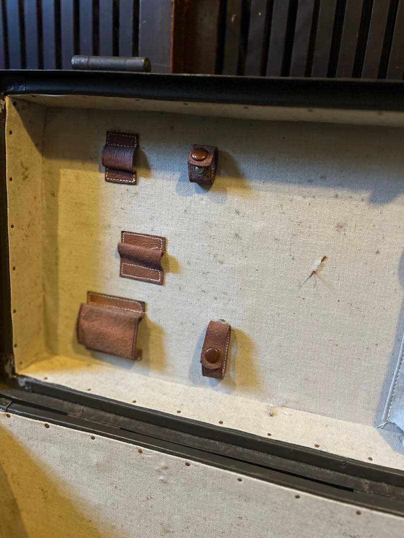 旧日本軍 獣医行李第二号 騎兵連隊 軍医　ミリタリー　インダストリアル