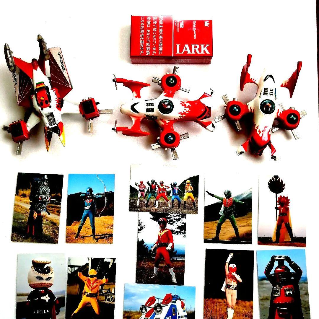 ゴレンジャーフィギュアゴレンジャーカード昭和ヒーロー超合金グレンダイザー