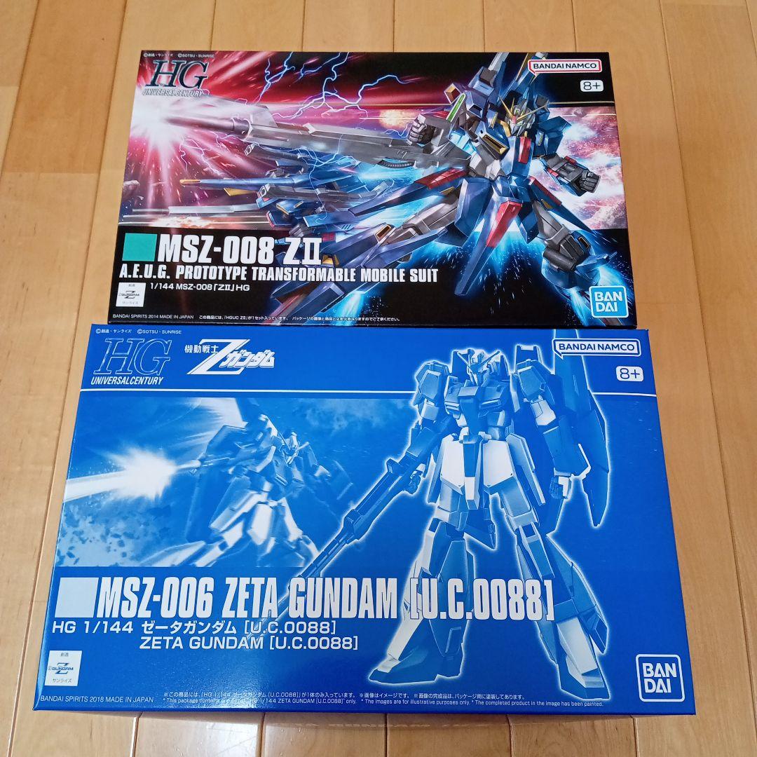 ガンプラ HGZⅡ+Zガンダム「U.C.0088」2体セット ガンプラ】HGUC 1/144
