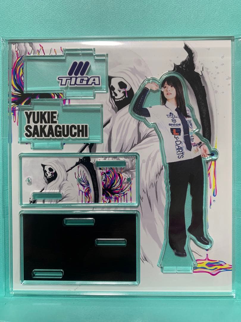 坂口優希恵選手 アクリルダーツスタンド - メルカリ