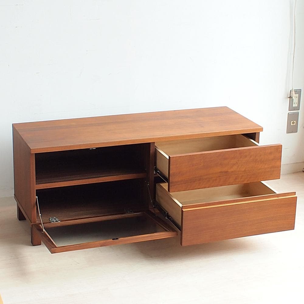 無印良品/MUJI ウォールナット材 TVボード 110cm テレビ台