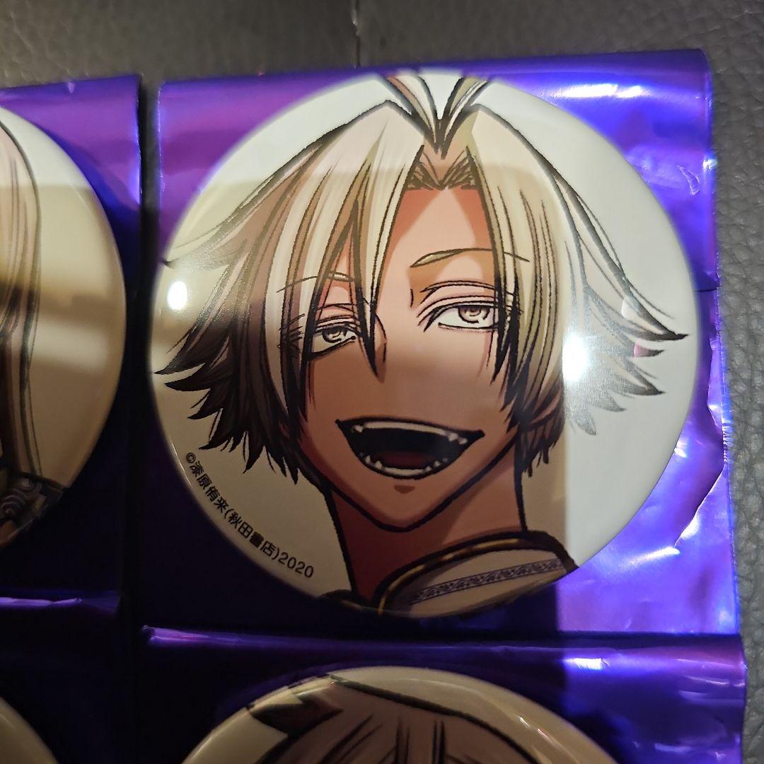 桃源暗鬼 コミケ C107 缶バッジ 桃寺、桃宮、桃際、桃井戸セット