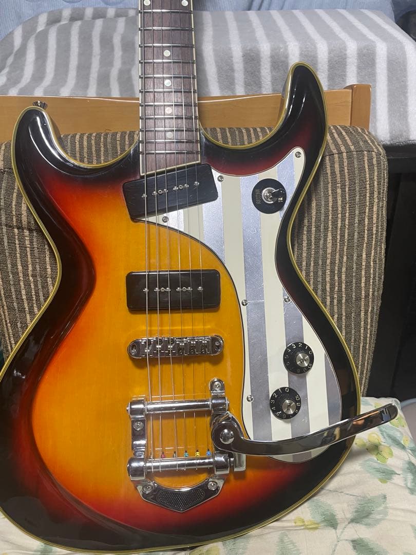 ステンレスジャンボフレット打替済！ Eastwood SIDEJACK DLX HSG様