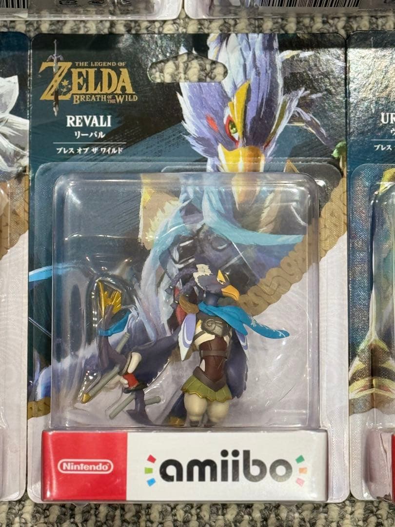 ゼルダamiibo】フィギュア 8体セット【ブレスオブザワイルド】