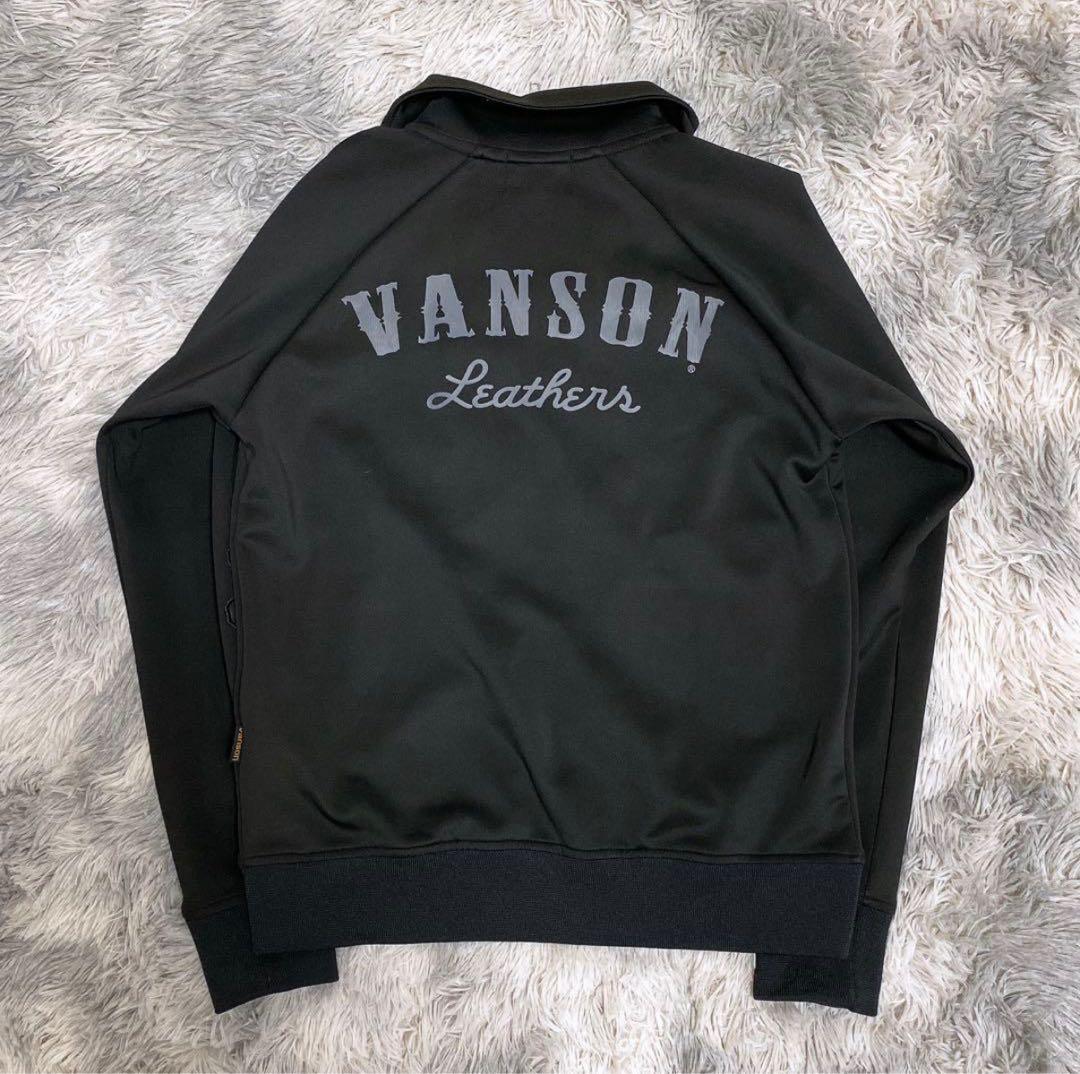VANSON ヒューマンボーントラッカージャケット オールブラック