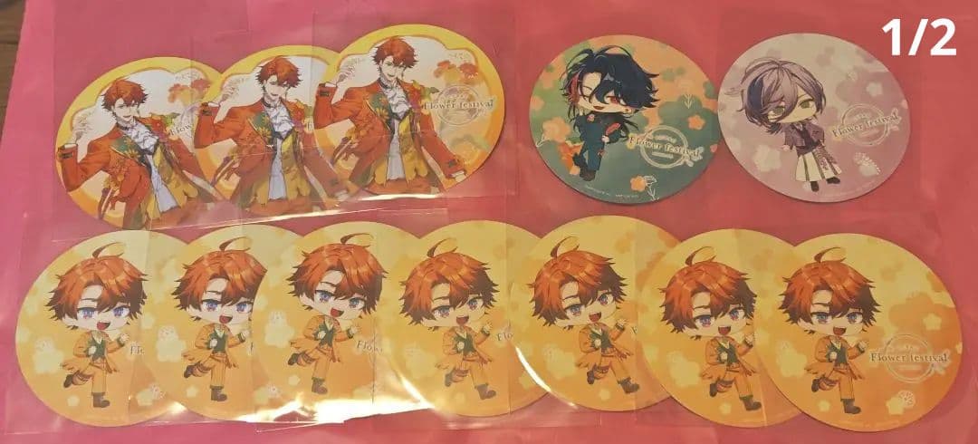 にじさんじ アニカフェ コースター CoLotta エデン組 3SKM