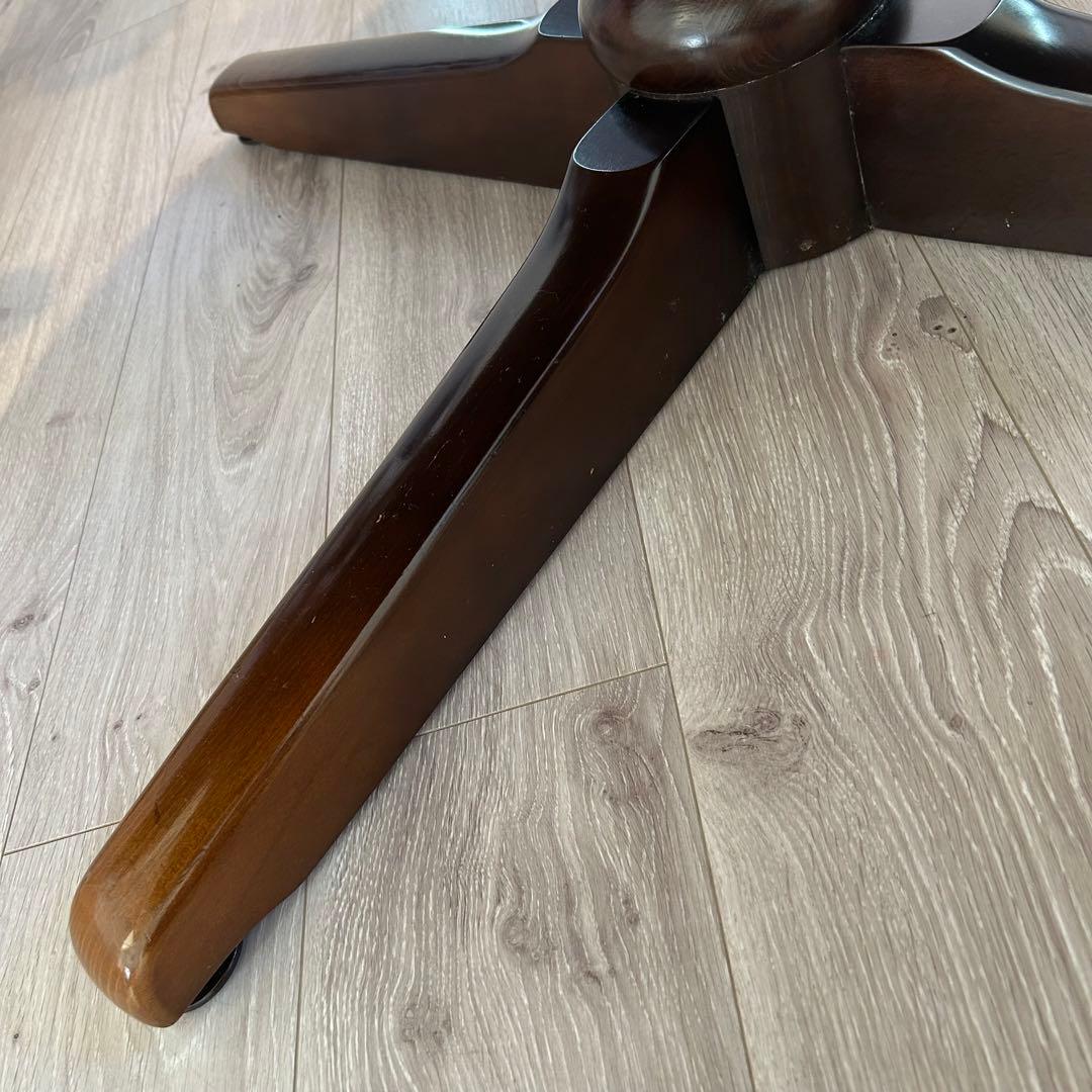 飛騨産業　キツツキ　丸テーブル　ダイニングテーブル　ヴィンテージ　レトロ