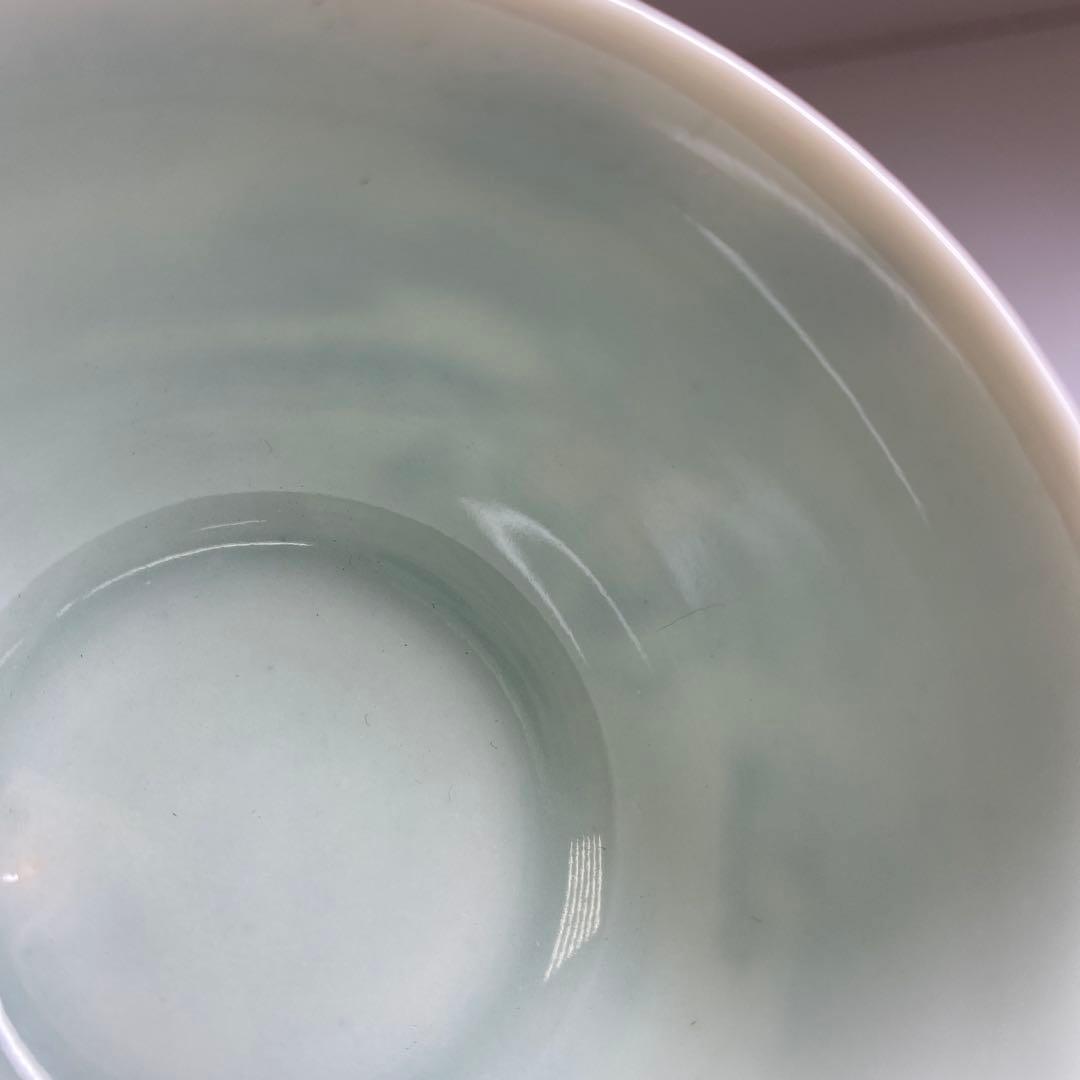 中国美術　大清康熙年製唐子図煎茶碗　口径7.3㎝ 東Y7-0303④