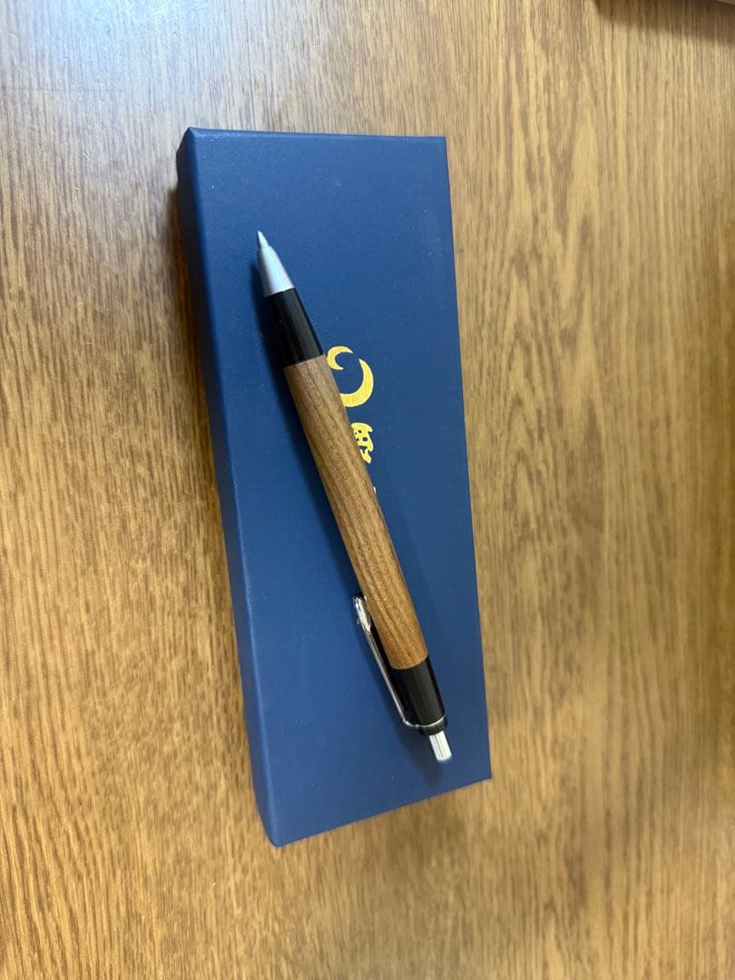 野原工芸 旧型 シャープペンシル えんじゅ 槐 固定式口金付き 野原工芸