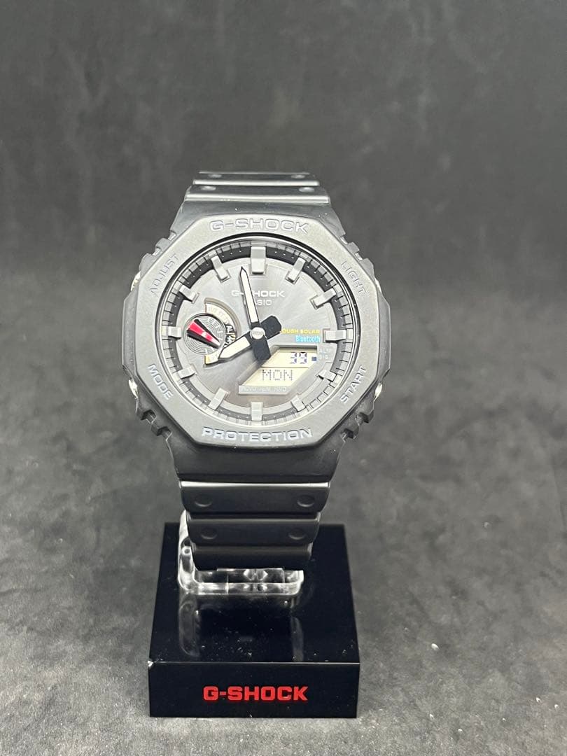 G-SHOCK GA-B2100-1AJF 稼働美品　カシオーク スマホリンク