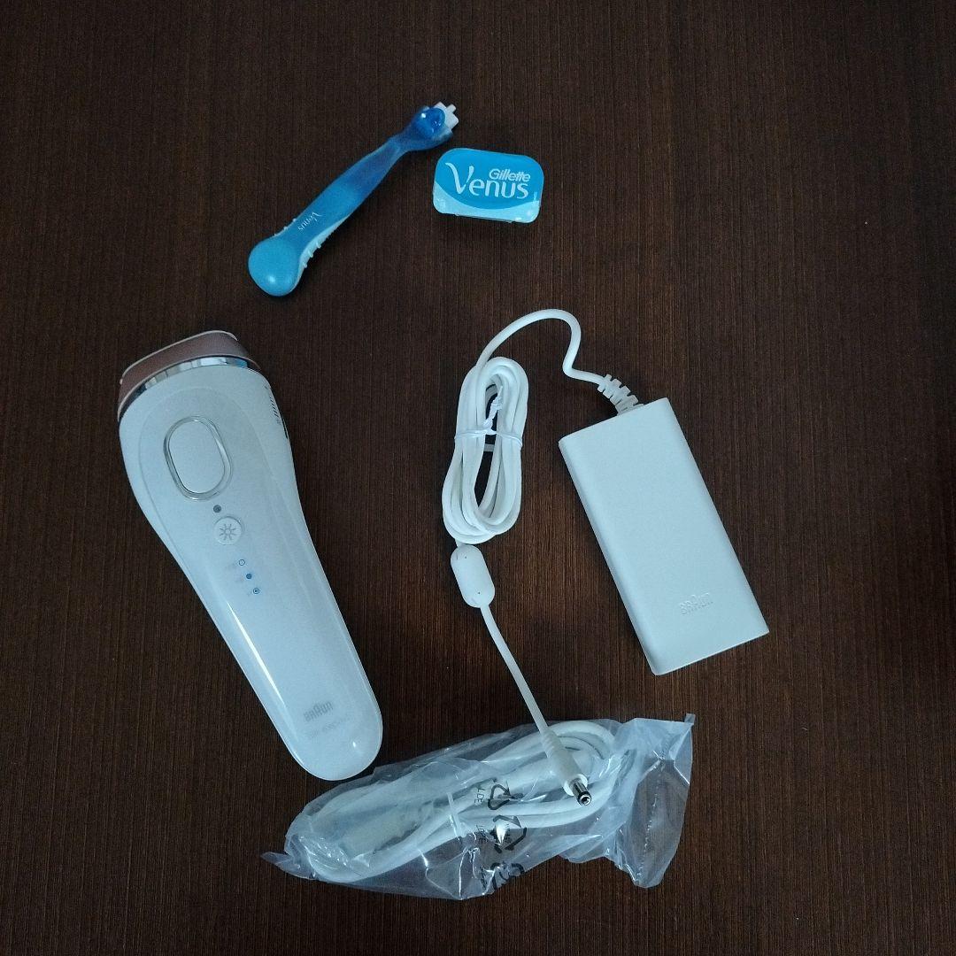 ブラウン】「シルクエキスパート」BD-5002 IPL光脱毛 安全 剃刀