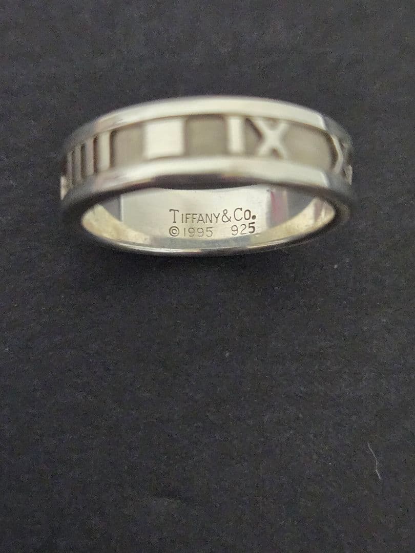 TIFFANYアトラスリング20号新品仕上げ無傷未使用に近い極美品✴️