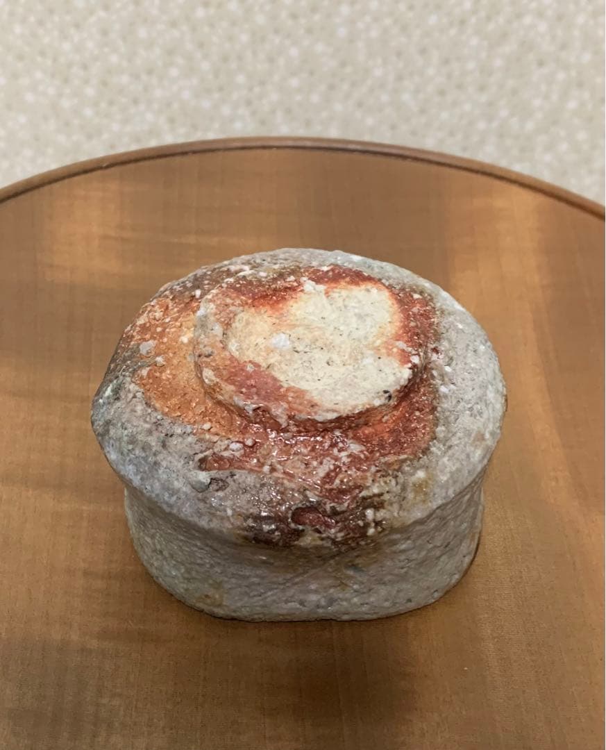 【秀作】酒器　古谷和也 作　信楽窯変角ぐい呑　酒器人気作家