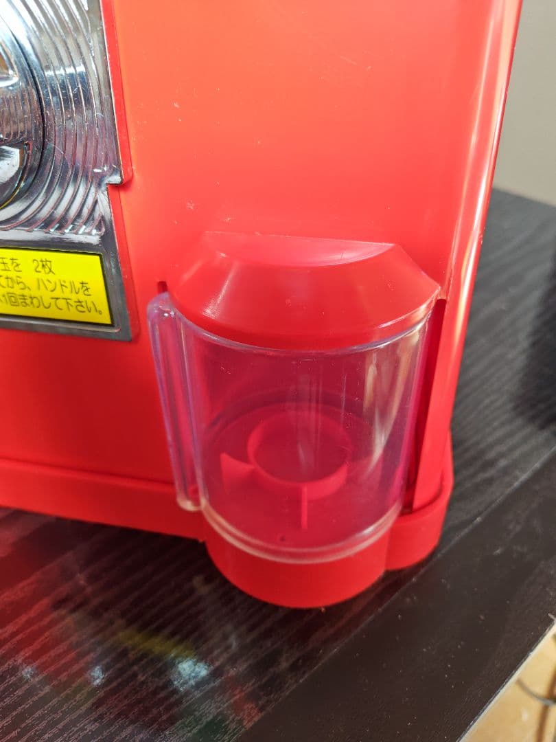 赤い ガチャガチャ本体 2台セット 他でも販売中