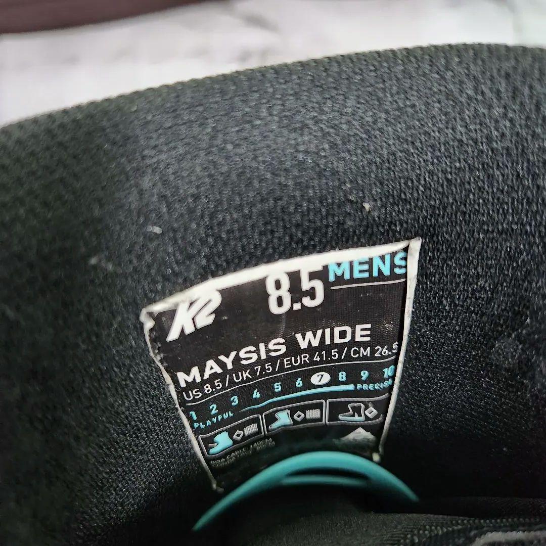 K2 maysis wide スノーボードブーツ 26.5cm ダブルBOA