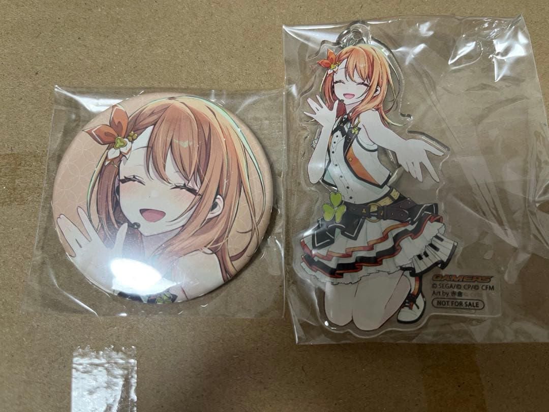 プロセカ 花里みのり セカイアルバム アクリルキーホルダー・缶バッジ 予約商品】【特典対象】神山高校文化祭描き下ろしイラスト アクリル