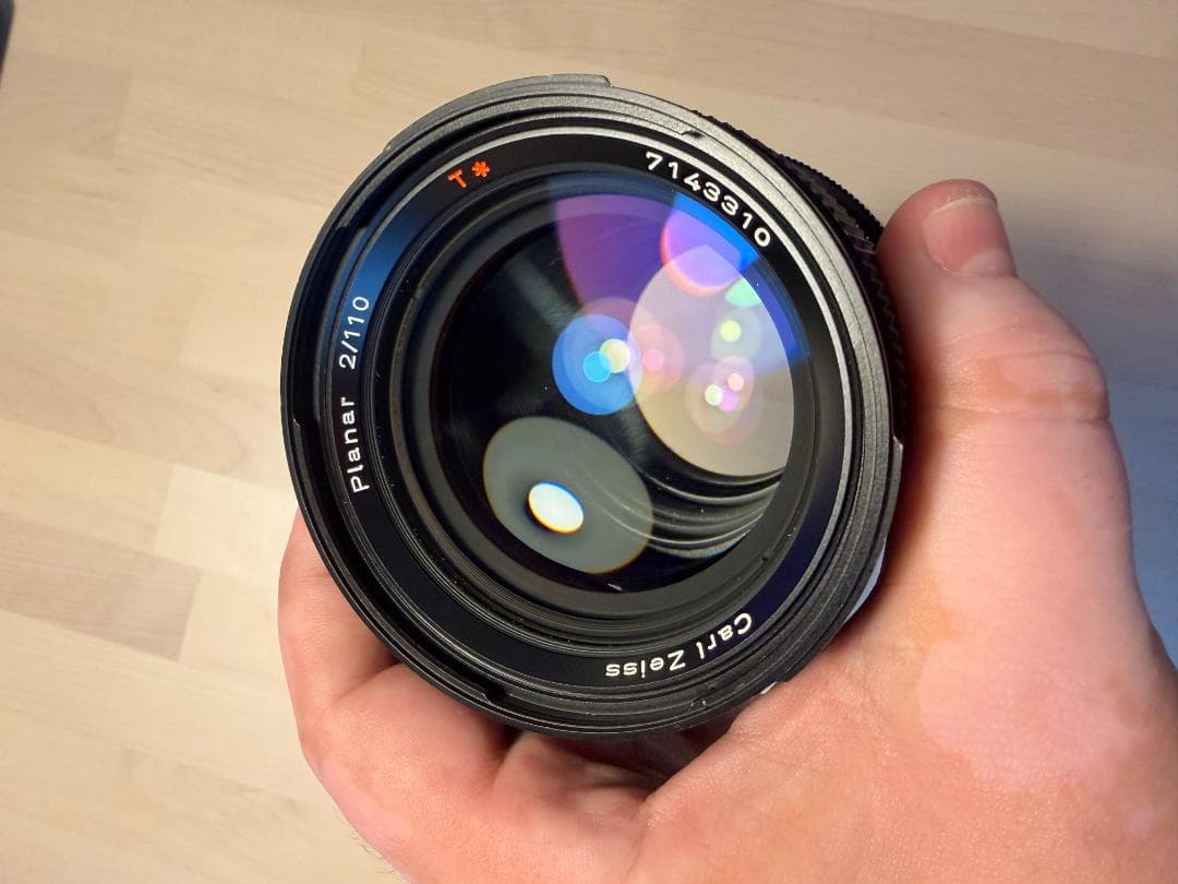 ハッセルブラッド Carl Zeiss F Planar 110mm F2 Planar T* 110mm F2