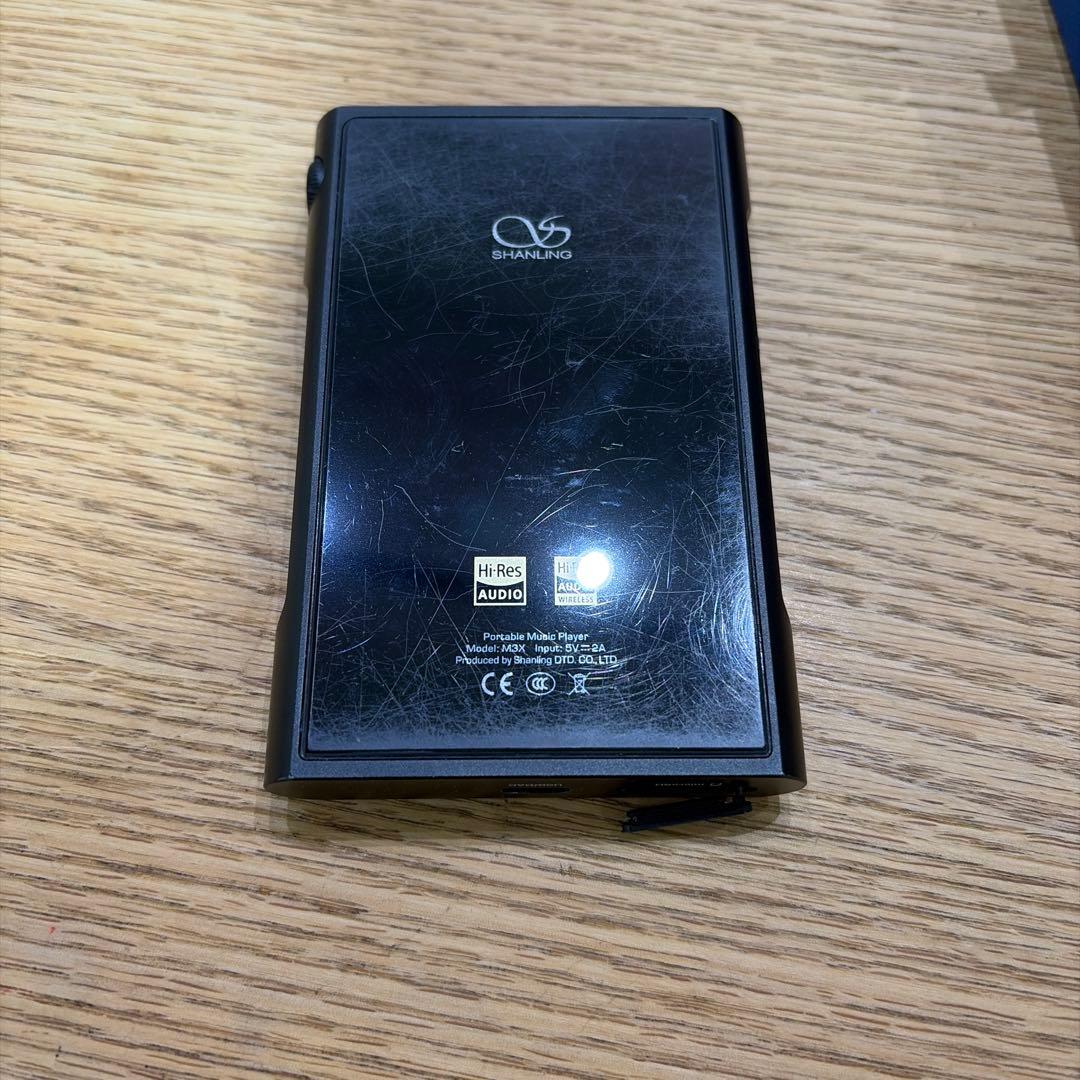 M3X 黒 ポータブルミュージックプレイヤー