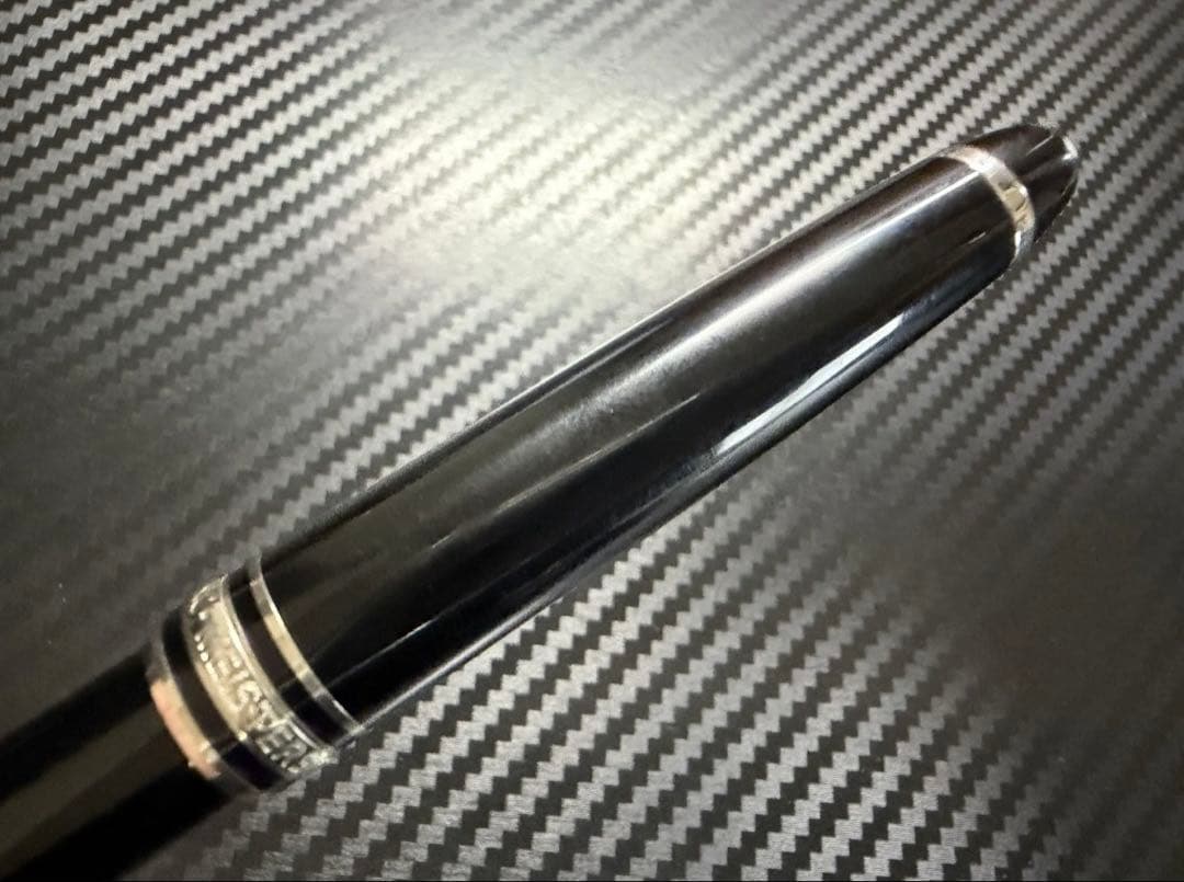 極美品 モンブラン マイスターシュテュック P164 ボールペン プラチナ