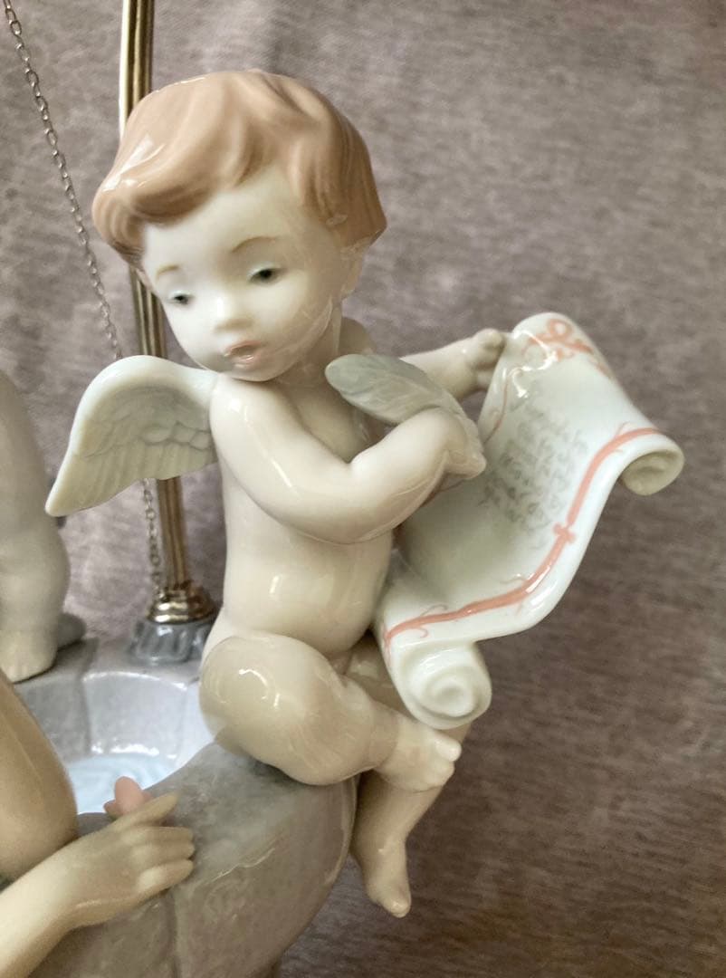 最終値下げ！ リヤドロ 幸せを運ぶ天使たち 大型限定作品 リミテッド