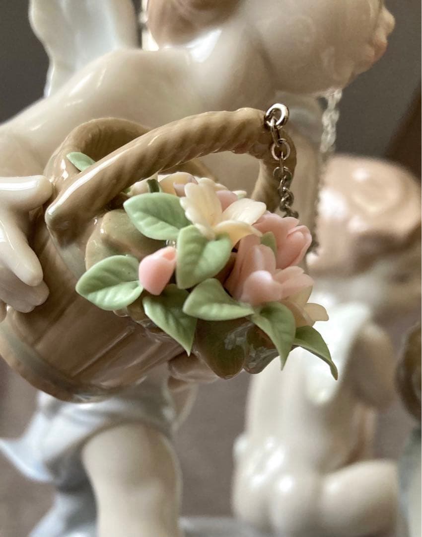 最終値下げ！ リヤドロ 幸せを運ぶ天使たち 大型限定作品 リミテッド