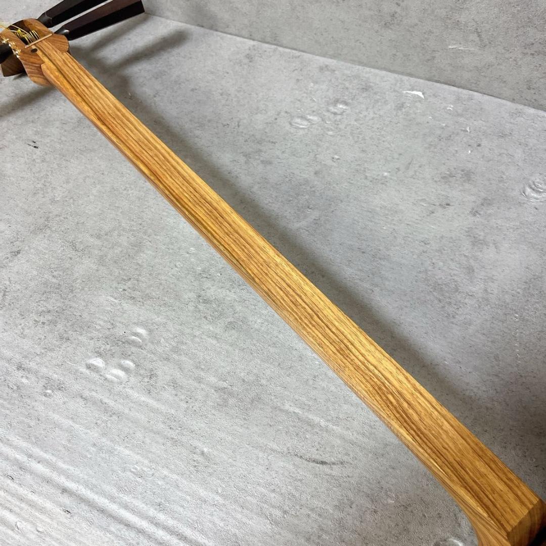 津軽 三味線 正寸 太棹 延棹 延べ棹 丸打胴 東さわり ケース バチ