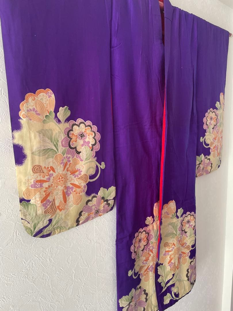 七五三　５歳〜６歳向き　小さめ７歳さん　アンティーク着物セット