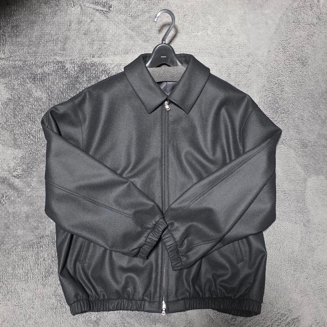 ジャケット・アウター ssstein MELTON OVERSIZED ZIP JACKET