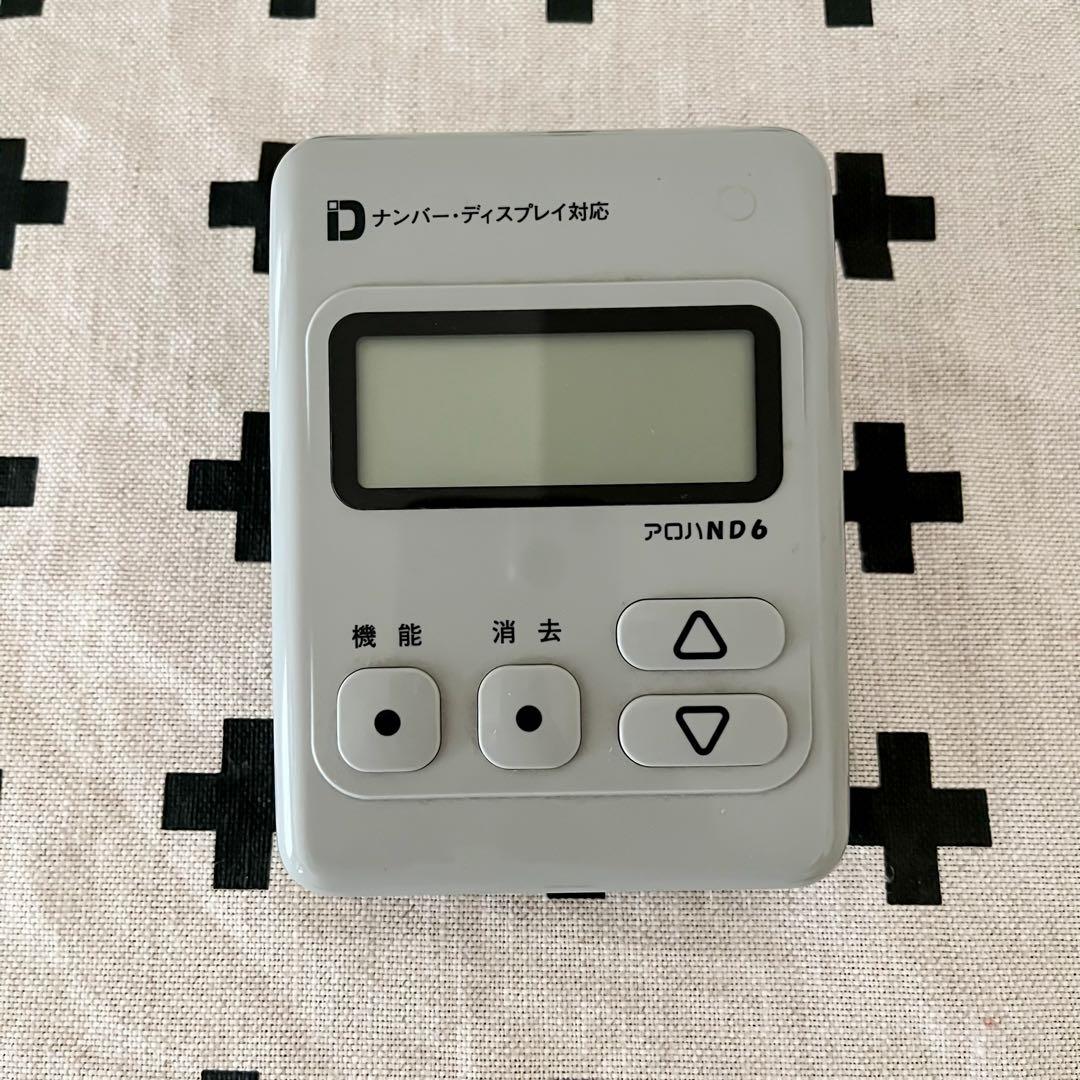 ナンバーディスプレイアダプタ アロハ ND6 パソコン対応 ナンバー