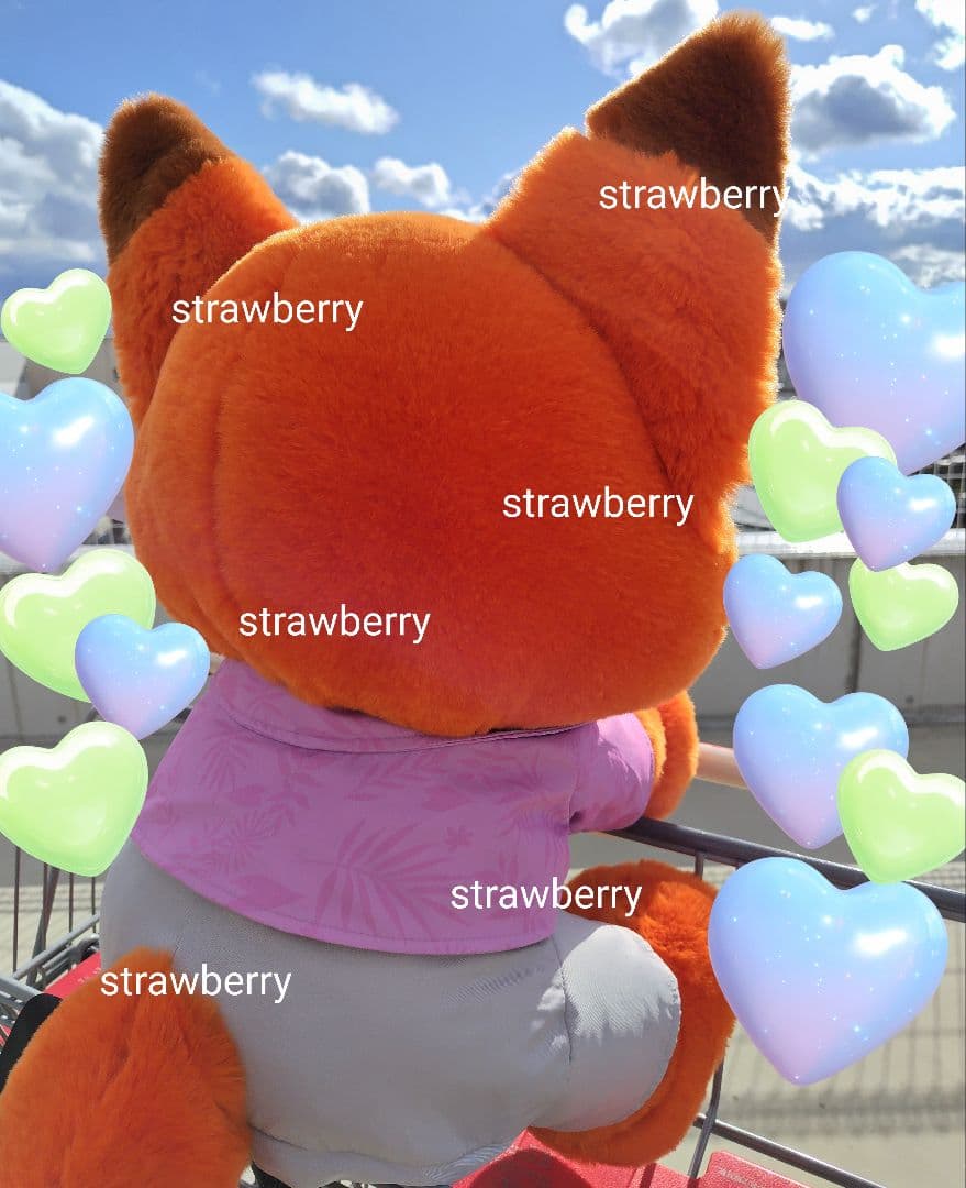 ズートピア゙２　ニック　大きな　ぬいぐるみ　ブランケット付き♥　コストコ　新作②