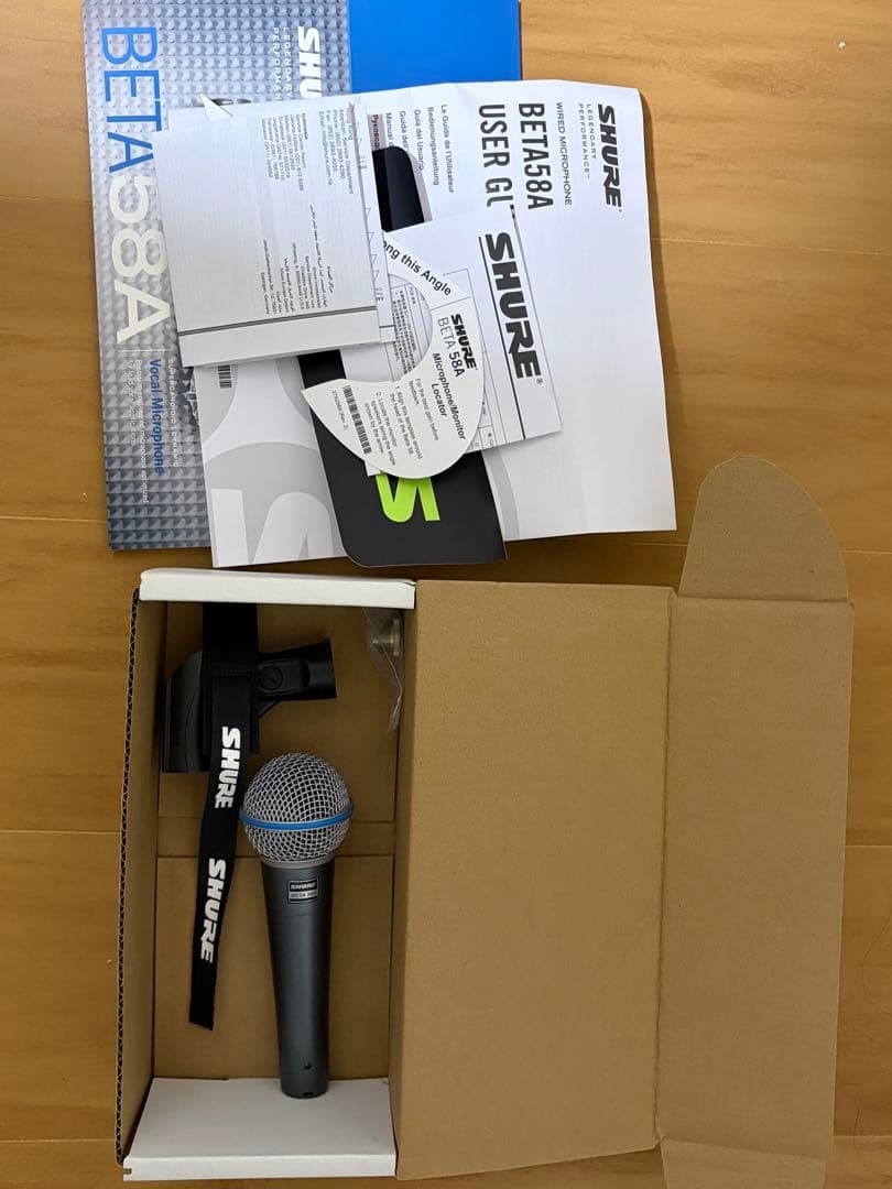 SHURE BETA 58A ダイナミックマイク 本体