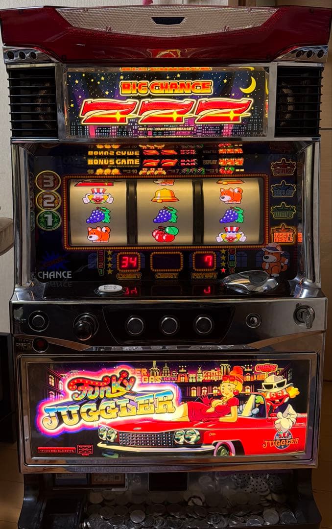 ファンキージャグラーコイン付き値下げしました - メルカリ