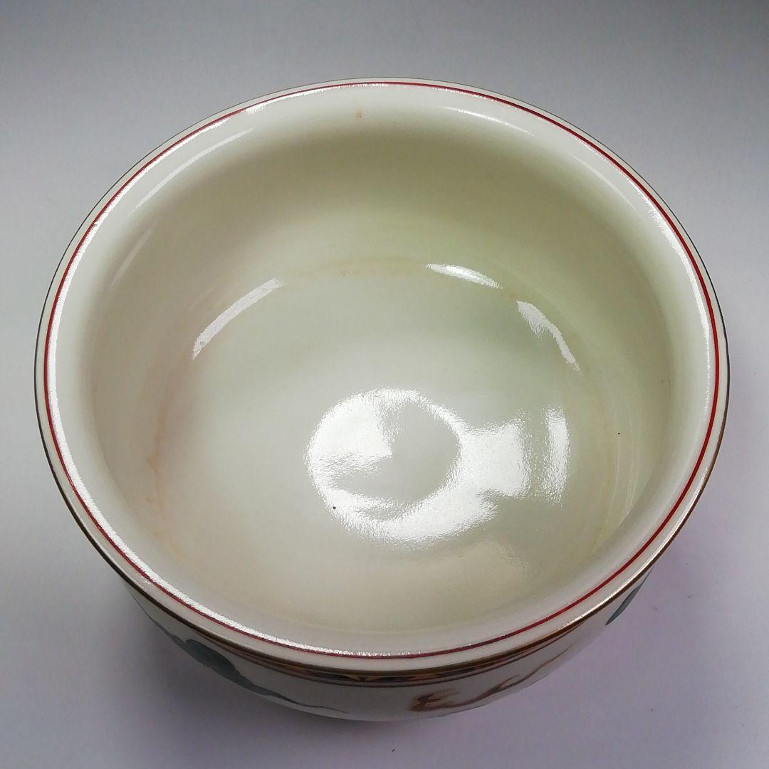 S302 皆具 『赤絵鳳凰文台子』『平安祥堂』 共箱 茶道具