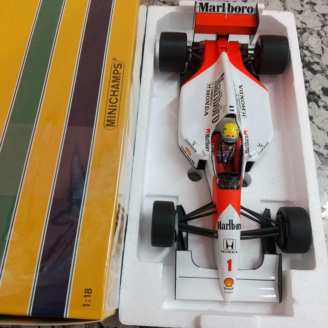 1/18 PMA MP4/7 マクラーレンホンダ セナ 1992 マルボロ仕様
